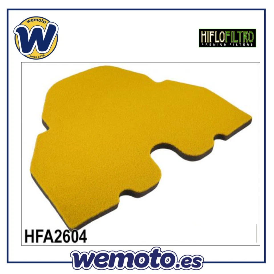 Filtro aire HFA2604 Hiflo filter moto Kawasaki ZX600 1995 - Imagen 1 de 1