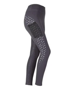 Aubrion Coombe Damen warm Winter Reiten eng reflektierende Punkte + Handytaschen - Bild 1 von 3