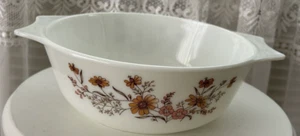 Vintage Pyrex England Woodland Country Herbst Blumen Schüssel/Backform - Bild 1 von 8