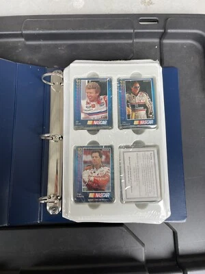1993 NASCAR MAXX Race Cards Premier Series Card Set Cards Sealed Binder Open - Image 1 of 2