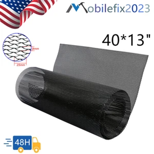 Car Universal Grille Mesh Net Sheet Aluminum Rhombic Auto Mesh Grill 40*13 inch - Picture 1 of 6