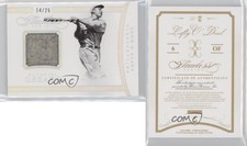 2016 Panini Flawless Material Greats /25 Lefty O'Doul #12