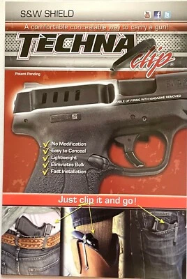 Techna Clip for Smith and Wesson Shield - Image 1 of 2