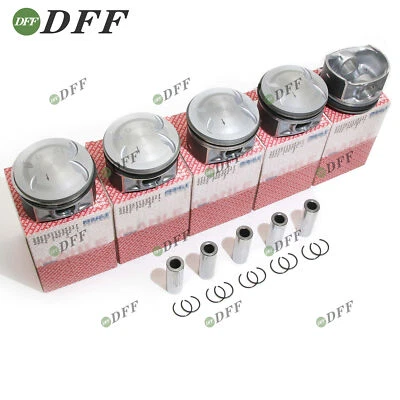 5x Pistons & Rings Set STD For Volvo S60 S80 V40 V60 XC60 2.0 T5 B5204T8 - Image 1 of 4