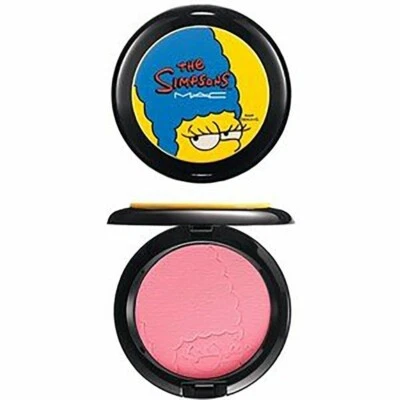MAC x The Simpsons Powder Blush – Pink Sprinkles 💗 Marge Edition NIB - Image 1 of 3