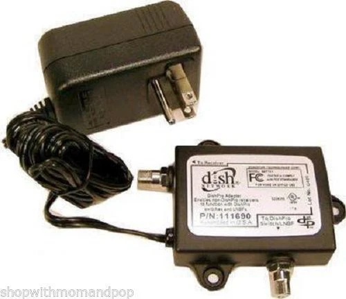 NEW DishPro Adapter Dish Network Bell Expressvu Legacy Recievers to DP Pro LNBs - Image 1 of 1