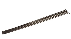 Wheelsmith SS15 15G Blank Spokes 310mm J-Bend Unthreaded Black - Lot of 10 -NEW - Picture 1 of 5