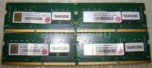Transcend TS4D44BC62SNS2 16G (4G x 4) 4G DDR4 2400 SO DIMM RAM Memory Module - Picture 1 of 1