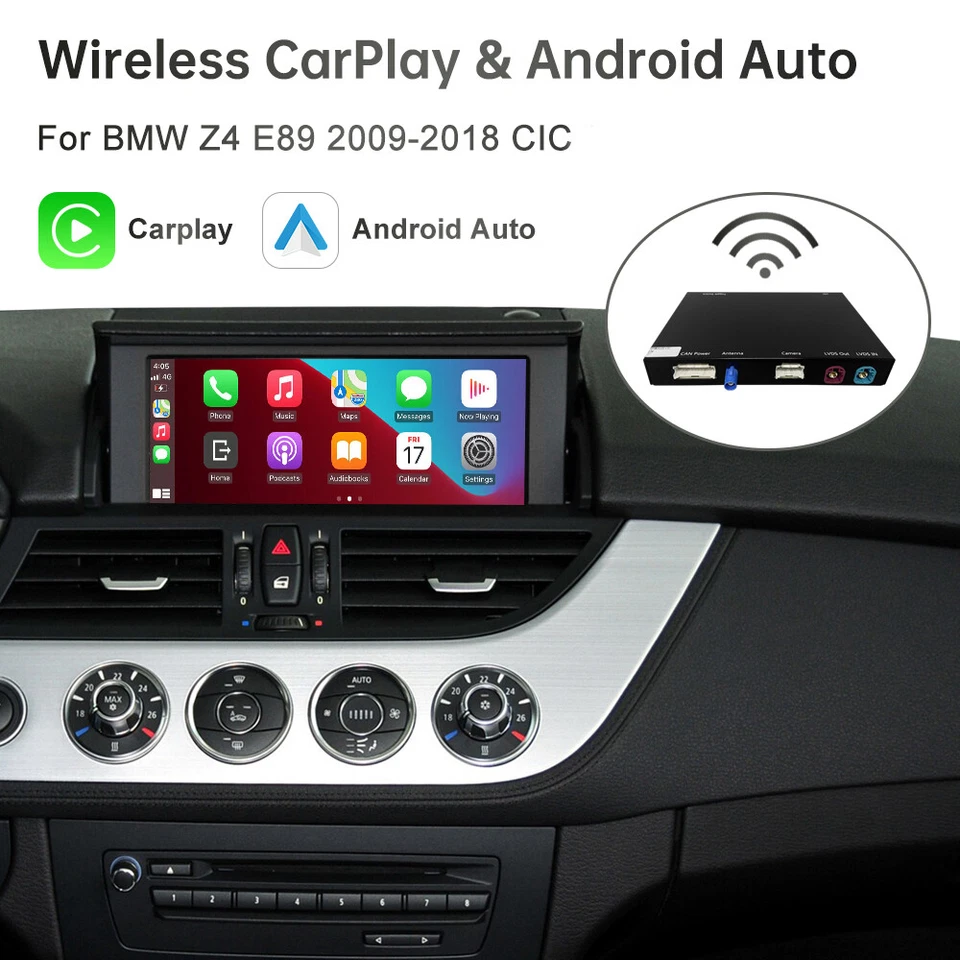 Für BMW Z4 E89 CIC Wireless CarPlay Android Auto Interface Mirror Link Retrofit - Bild 1 von 4