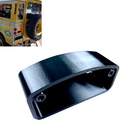 SOPORTE ZÓCALO LAND ROVER SERIE 2A, 3 & DEFENDER 90/110 PARA LÁMPARA MATRÍCULA Foto 1 de 4