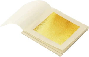 20 Pc Edible 24K Gold Leaf Sheets, 1.7"x1.7", for Cooking, Cakes, Decor & SpaUse - Picture 1 of 1