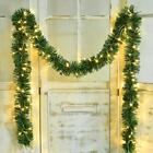 Dearhouse 16.4 Foot Christmas Garland Decorations With 50 Led Light, Green