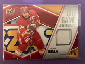 2011-12 Upper Deck Game Jerseys #GJ-JI Jarome Iginla White