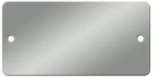 Nap Tags Aluminium Metall Etiketten zum Gravieren - 3 Zoll x 1-1/2 Zoll abgerundete Ecke - Bild 1 von 2