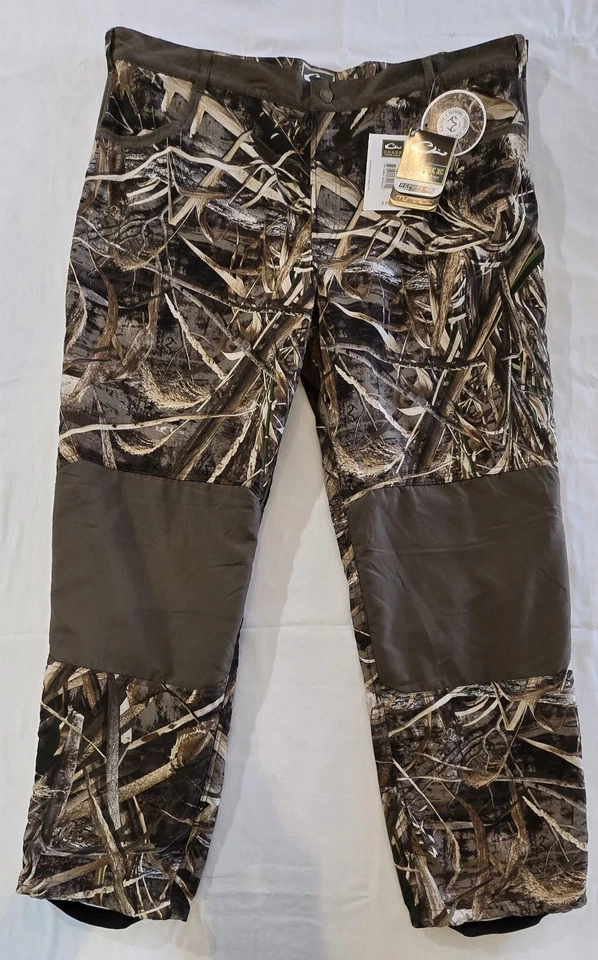 Drake Waterfowl Pants MST Jean Cut Under Wader 2.0 Size 2XL Color Realtree MAX-5 - Image 1 of 4