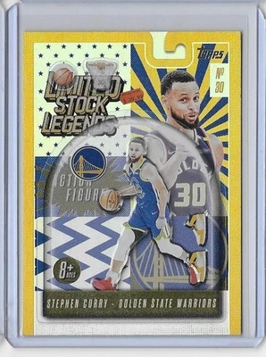 2025-26 Topps Stock Limitado Leyendas Objetivo Exclusivo #LST-37 Stephen Curry Foto 1 de 2
