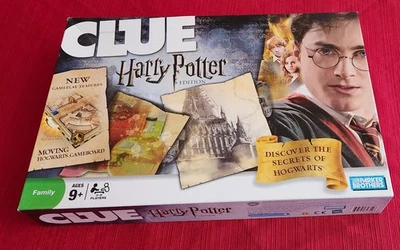 Harry Potter Clue Board Game Complete Parker Brothers  2008 - Image 1 of 4