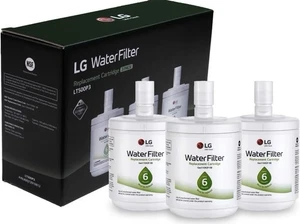 LG LT500P LT500P3 Refrigerator Water Filter 3 Count (Pack of 1) White - Picture 1 of 3