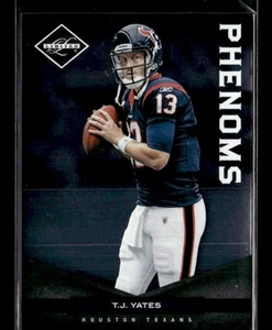 2011 Panini Limited #197 T.J. Yates Rookie #/499 Houston Texans - Picture 1 of 2