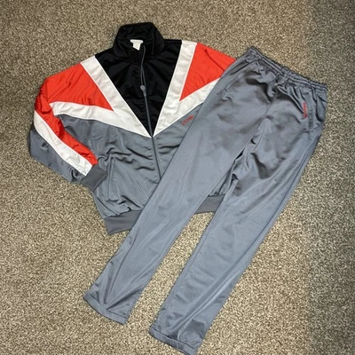 Vintage Adidas Tracksuit Mens Medium Trefoil Jacket Pants 80-90s Taiwan ROC - Image 1 of 4