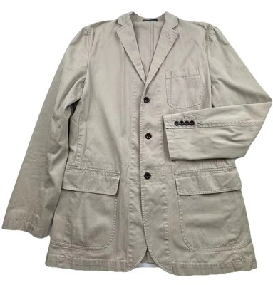 Abrigo Blazer Chaqueta De Colección Polo Ralph Lauren Deportivo Ecuestre Hombre’s 42L Caqui Foto 1 de 4