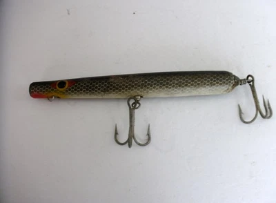 Señuelo de pesca vintage, madera, Arbogast Prancer Muskie, 8 pulgadas, Foto 1 de 4