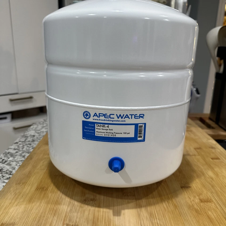 APEC Water Systems 4 Gal. Pre-Pressurized Residential Reverse Osmosis Tank-4 * - Image 1 of 4