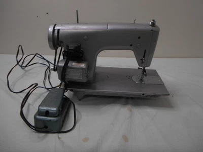 Sears Kennore 1960s Sewing Machine Rare Purple Metallic 158.433 Model Metal  - Image 1 of 4