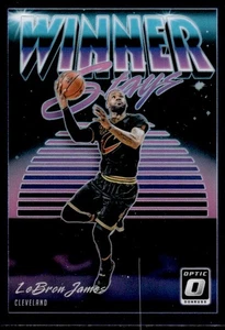 2019-20 Donruss Optic Winner Stays Purple LeBron James Los Angeles Lakers #11 - Bild 1 von 2