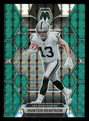 2023 Panini Mosaic Mosaic Green #121 Hunter Renfrow - Image 1 of 2