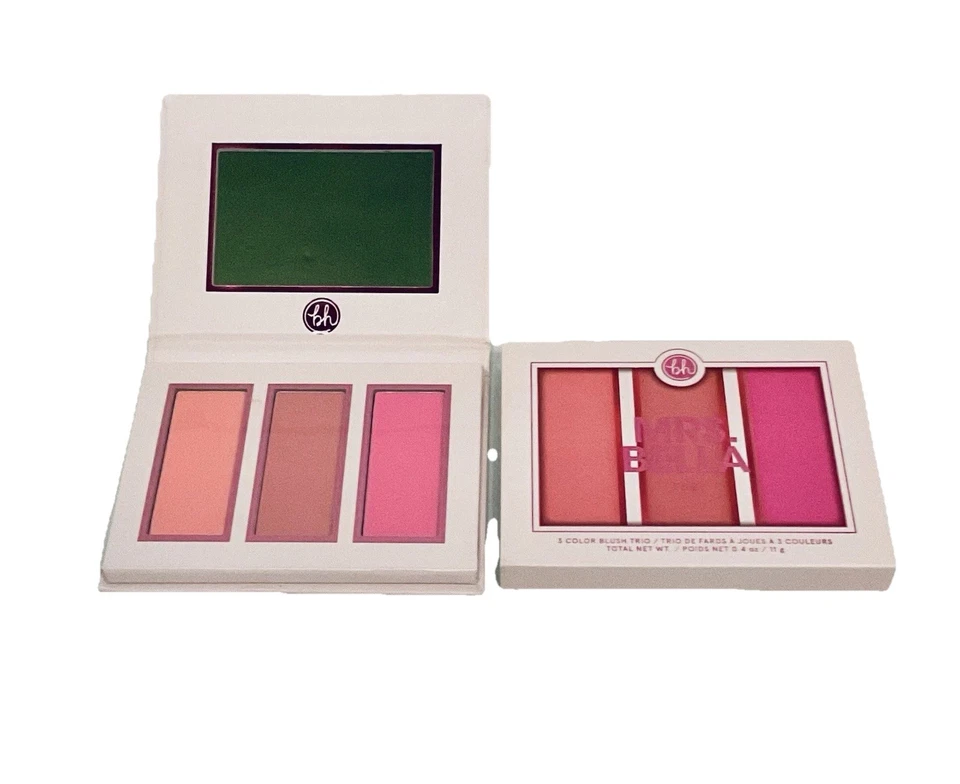 BH COSMETICS MRS. BELLA ROSY 3-COLOR BLUSH TRIO PALETTE - Image 1 of 4