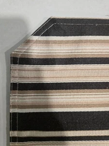 4 gestreifte Tischsets 12 x 19 cm - Bild 1 von 3