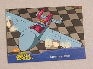 Fleer Ultra 1995: ¡¡Aaahh!! Tarjeta coleccionable Real Monsters "BARON VON ICKIS" #22 - Imagen 1 de 2
