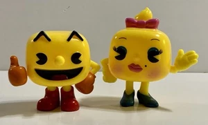 Pac-Man #81 & Mrs. Pac-Man #82 Funko Pop! Vinyl Figures 2016 - Figures Only - Picture 1 of 17