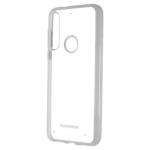 PureGear Slim Shell Hard Case for Motorola Moto G Fast (2020 Model) - Clear - Picture 1 of 3