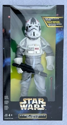 STAR WARS AT-AT DRIVER 12" RARE TRI-LOGO VARIANT MISB 1997 T4 - Image 1 of 4