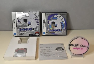 Nintendo DS Pokemon Soul Silver w/Pokewalker BOX  TESTED Japan 【DDP for US】 - Image 1 of 4