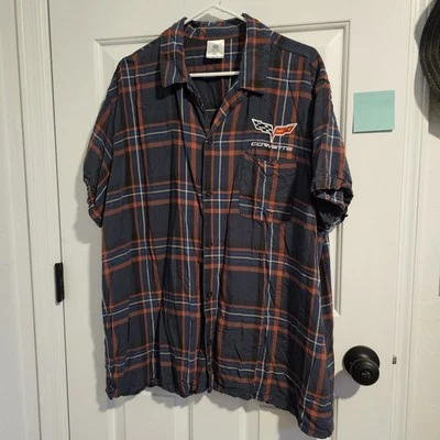 Corvette General Motors Men's Button down 2XL, Car Show, car lovers - Image 1 of 4