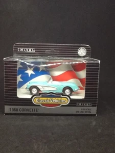 ERTL 2588 Classic Vehicles '60 Corvette Convertible 1:43 Scale-Mint Green-New - Picture 1 of 8