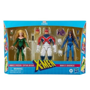 Paquete múltiple Marvel Legends Series Excalibur Meggan/Capitán Gran Bretaña/Shadowcat X-Men - Imagen 1 de 16
