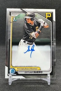 2024 Bowman Chrome 1st Estuar Suero Auto #CPA-ES - Picture 1 of 2
