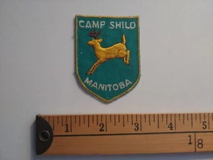 1 RARE 70S VOYAGER CAMP SHILO MANITOBA CANADIAN FORCES ARMY CFB PATCH CREST - Picture 1 of 1