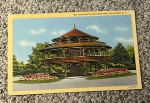Postcard - Pavilion At Highland Park, Rochester NY - Picture 1 of 2