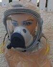 Israeli IDF Full Face Gas Mask Kit W/ Blower NBC 40MM Nato Filter Not Used