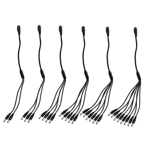 DC Adapter Verteiler für Überwachungskamera 12V Kabel Strom für Strom Splitter - Bild 1 von 7