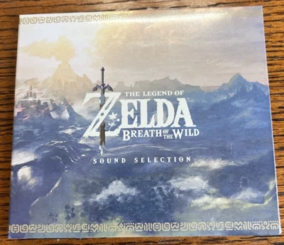 NUEVO ZELDA Breath of Wild CD de pista de sonido edición especial Nintendo 2017 ¡SELLADO! Foto 1 de 4