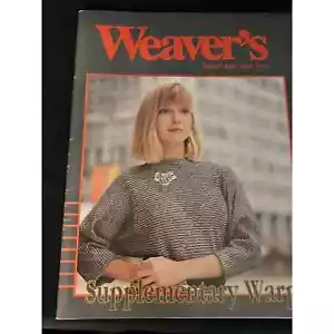 Rivista Weaver's autunno 1989 - Foto 1 di 2