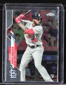 RANDY AROZARENA 2020 Topps CHROME RC #49 [BASE]--STL/TAMPA BAY RAYS - Picture 1 of 2