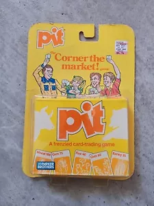 Vintage 1988 PIT by Parker Brother Family Card Trading Game New/Old-Stock Sealed - Picture 1 of 3