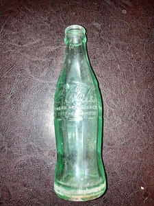 Coca Cola Bottle 1960 Vintage Blue. LUBBOCK,TX. Buddy Holly Texas Tech - Picture 1 of 3